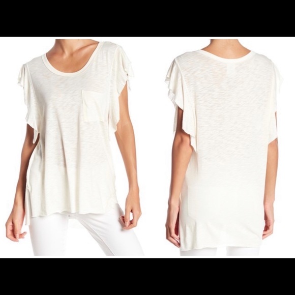 Free People Tops - Free People NWT So Easy Tee in ivory